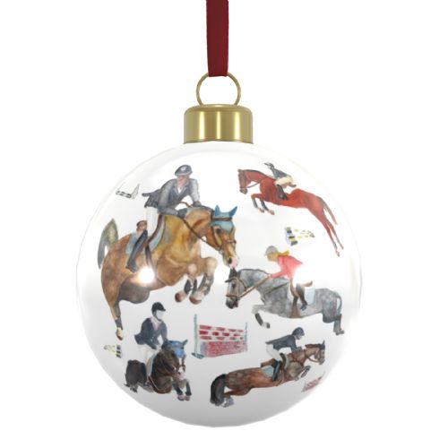 Show Jumpers Christmas Bauble